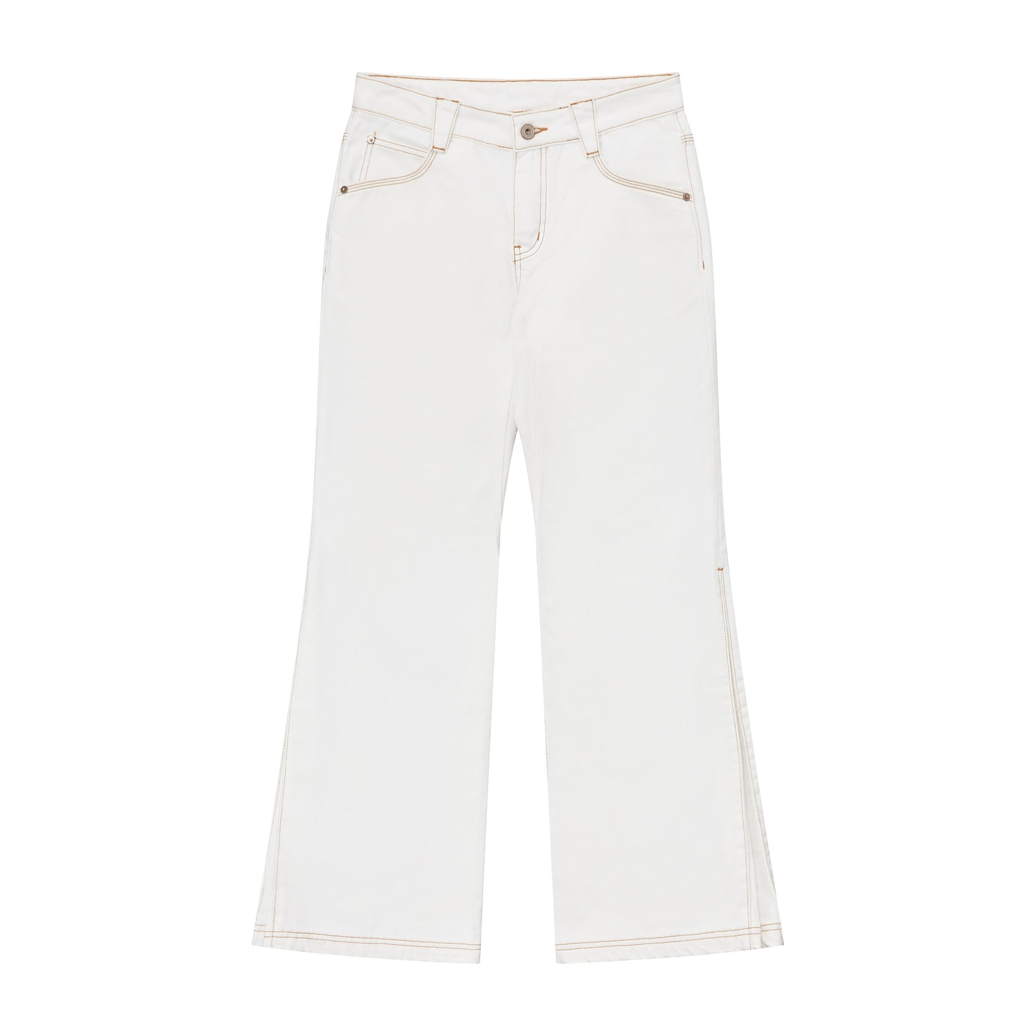 RUN_TO_THE_FUTURE_White_Vintage_Contrast_Stitch_Mid_Low_Waist_Slim_Women&