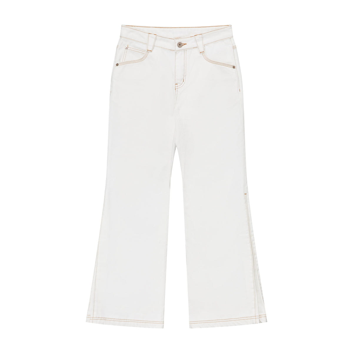 RUN_TO_THE_FUTURE_White_Vintage_Contrast_Stitch_Mid_Low_Waist_Slim_Women&