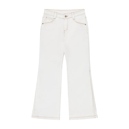 RUN_TO_THE_FUTURE_White_Vintage_Contrast_Stitch_Mid_Low_Waist_Slim_Women&