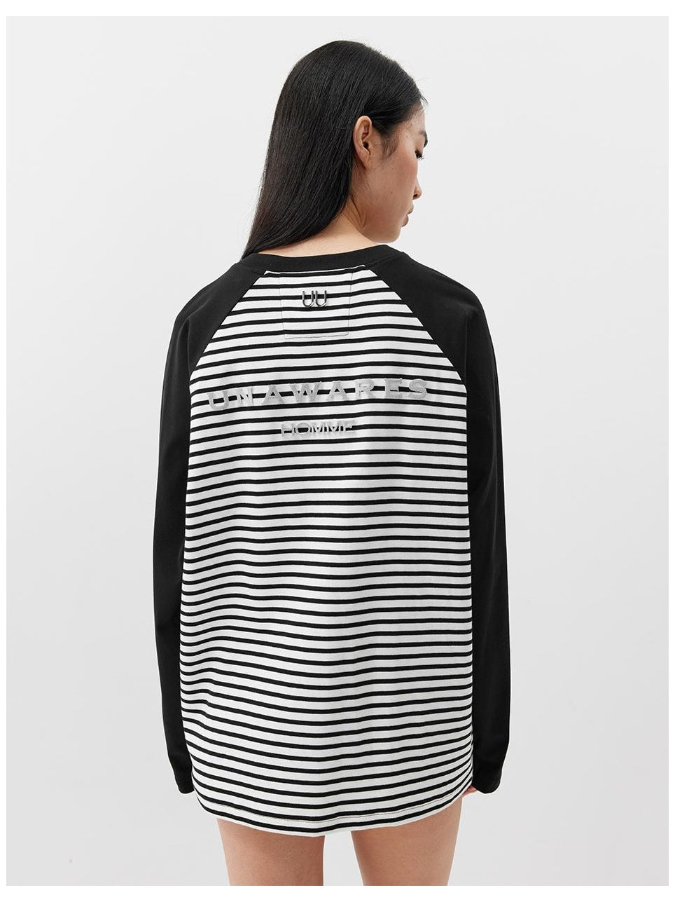 Raglan Stripe Long Sleeve Tee