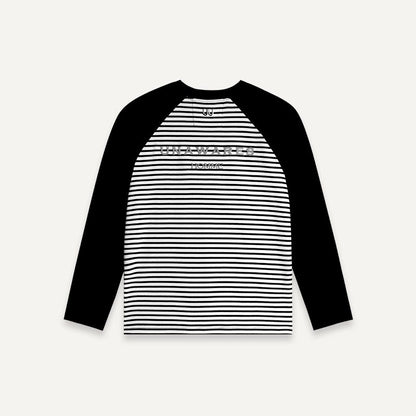 Raglan Stripe Long Sleeve Tee