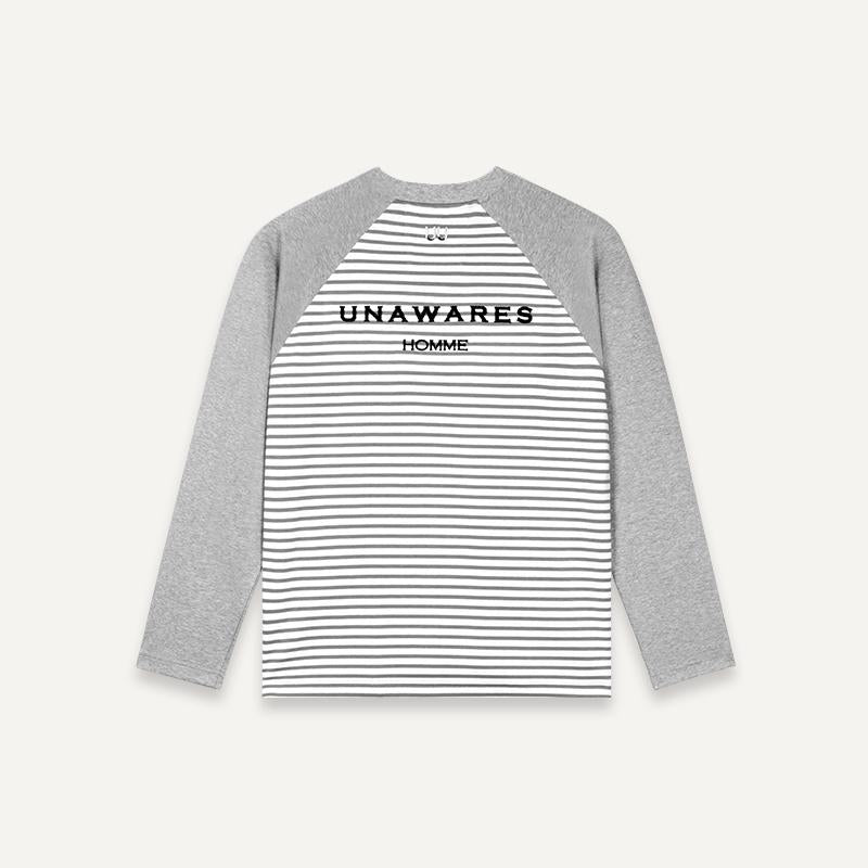 Raglan Stripe Long Sleeve Tee