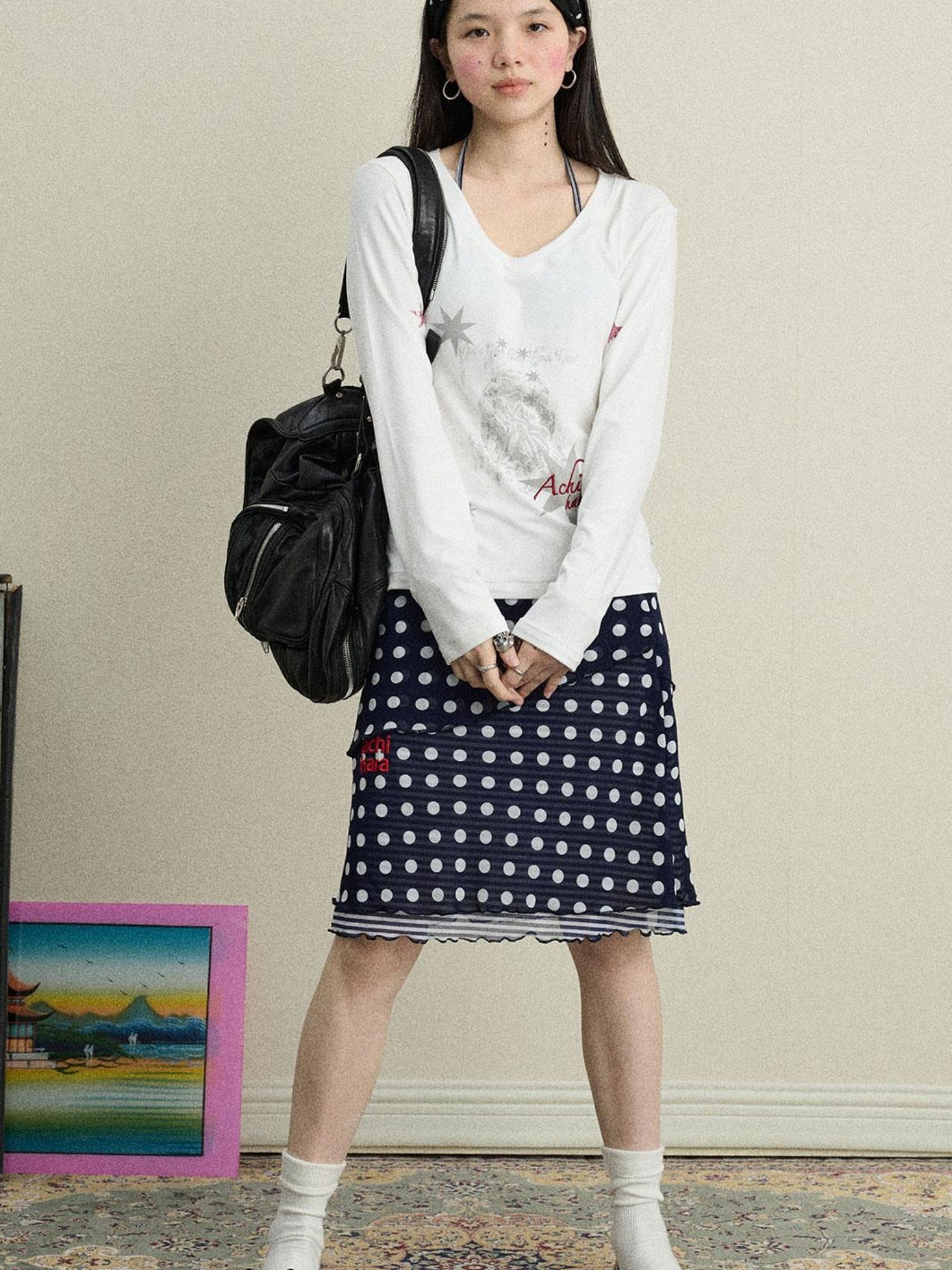 Achihara Rayon Stretch Sun-Proof Star 2.0 Long Sleeve Shirts