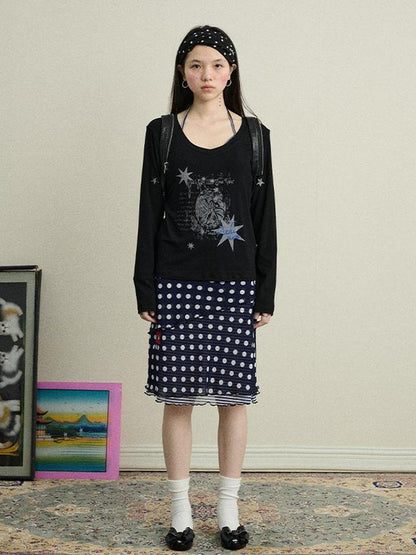 Achihara Rayon Stretch Sun-Proof Star 2.0 Long Sleeve Shirts