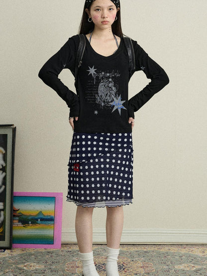 Achihara Rayon Stretch Sun-Proof Star 2.0 Long Sleeve Shirts