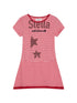 Stella Stolen Romance Short Sleeve Striped Dress