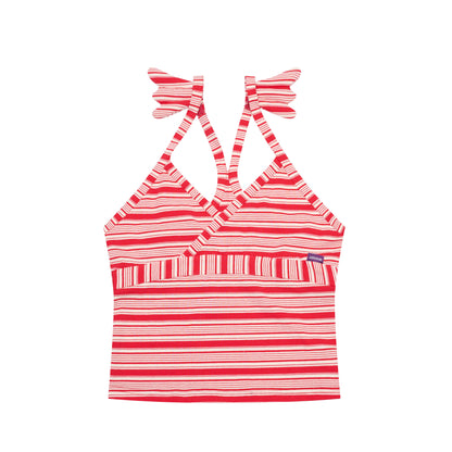 Achihara Stripey Watermelon Breeze Sleeveless Top