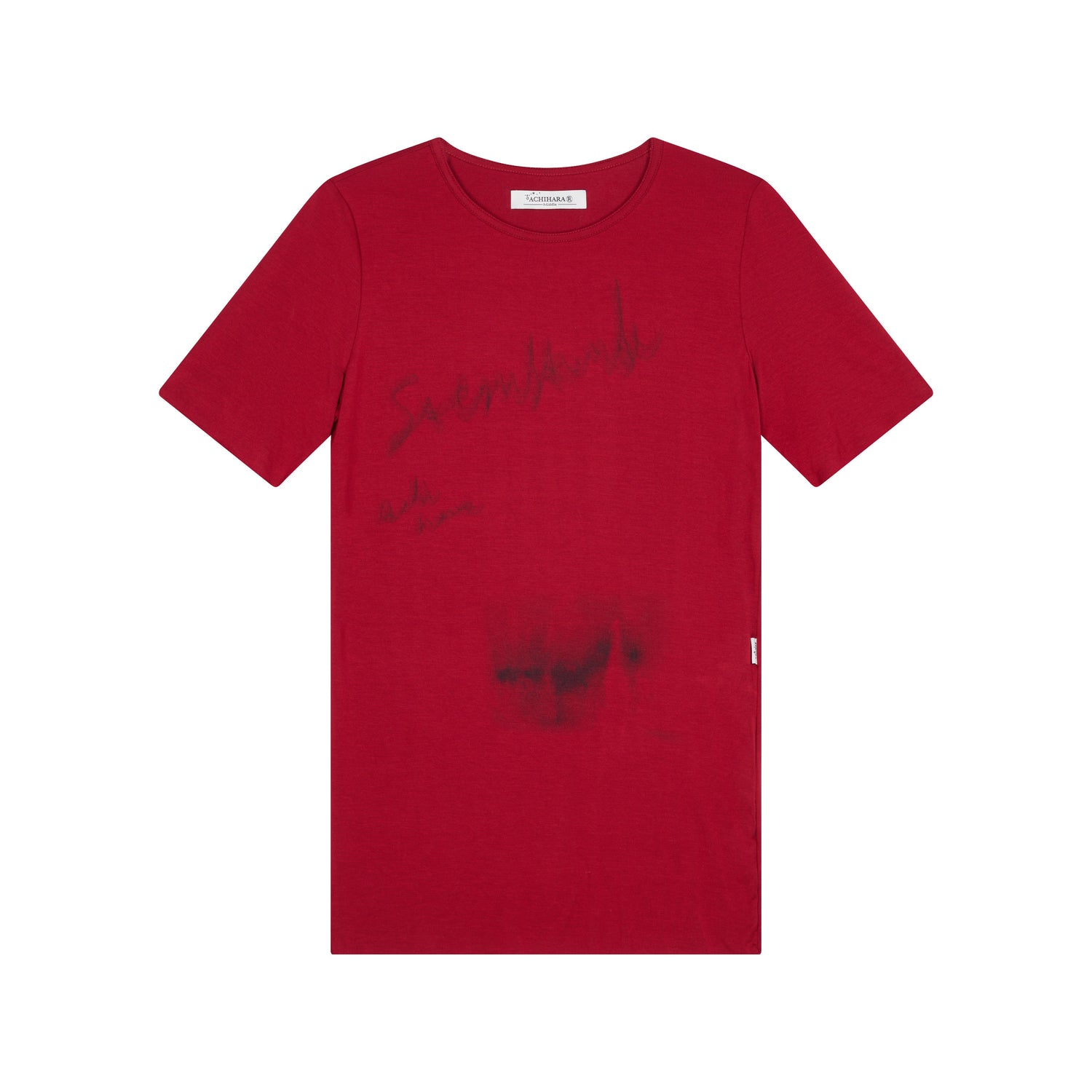 Achihara Jelly T Shirt 2025 Summer Slim Fit Women Top With Aurora Print