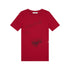 Achihara Jelly T Shirt 2025 Summer Slim Fit Women Top With Aurora Print