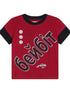 Achihara Gemini Cotton Tee With Kazakh Print