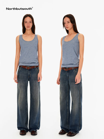 Relaxed U Neck H Silhouette Women&