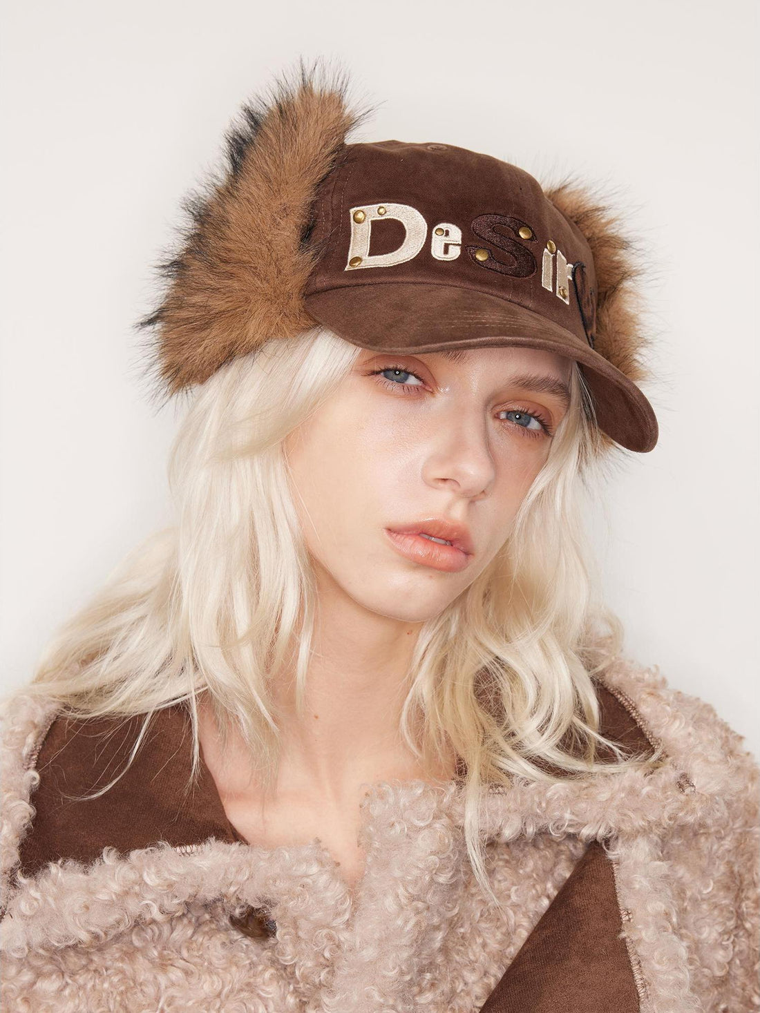 2th Desire Removable Star Heart Patch Snapback Baseball Cap With Studs Letters