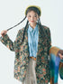 Sweet Mi Retro Bloom Lapel Jacket