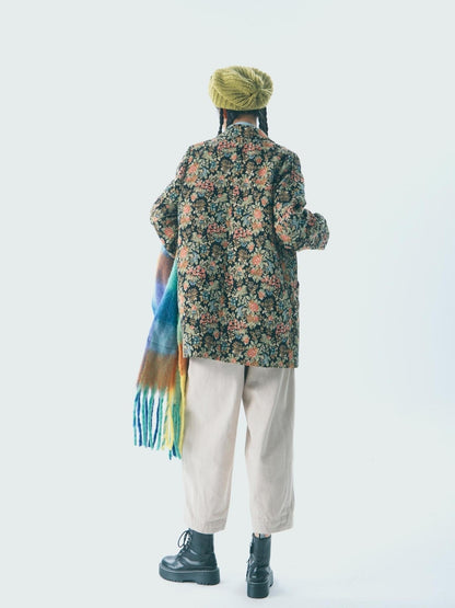Sweet Mi Retro Bloom Lapel Jacket