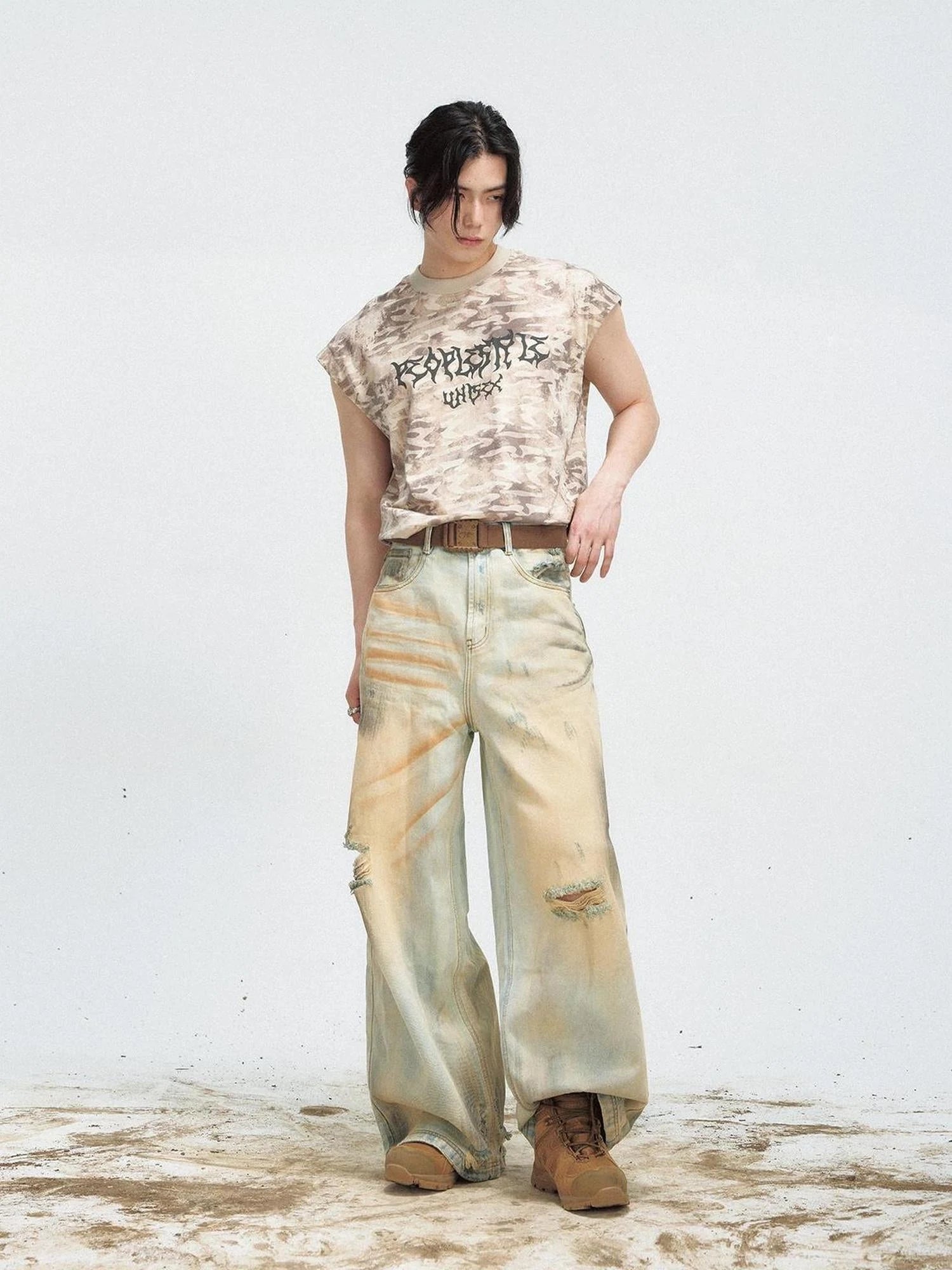 Retro Utility Weave Tactical Belt Unisex 100 Polyester 3 7 X 119 Cm