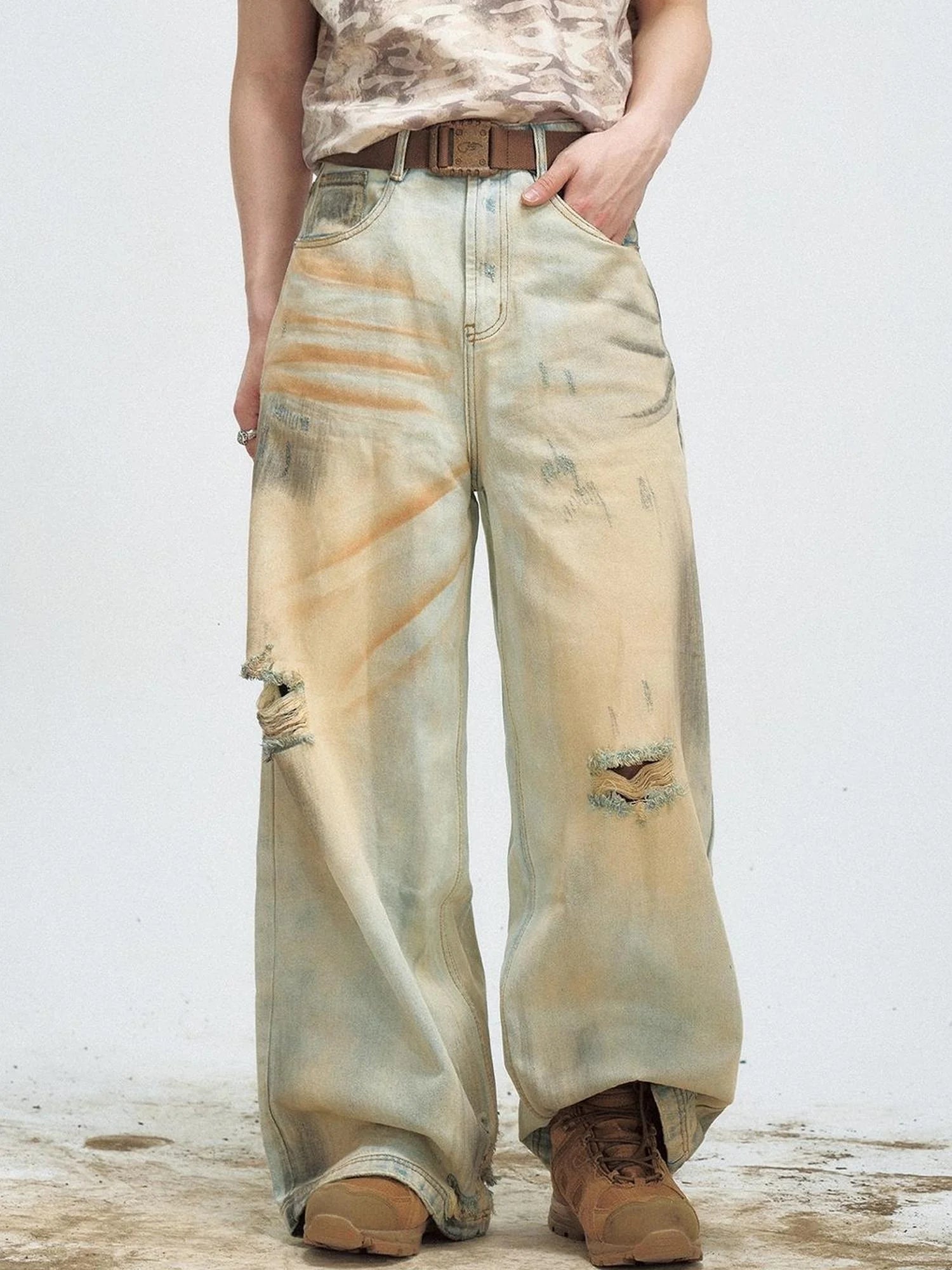 Retro Utility Weave Tactical Belt Unisex 100 Polyester 3 7 X 119 Cm