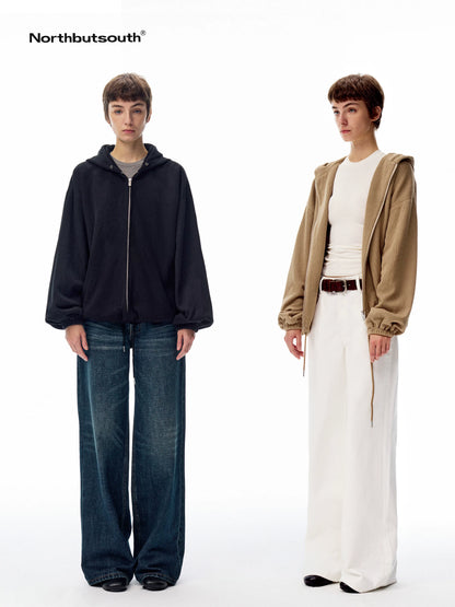Ribbed Texture Relaxed Casual Women&