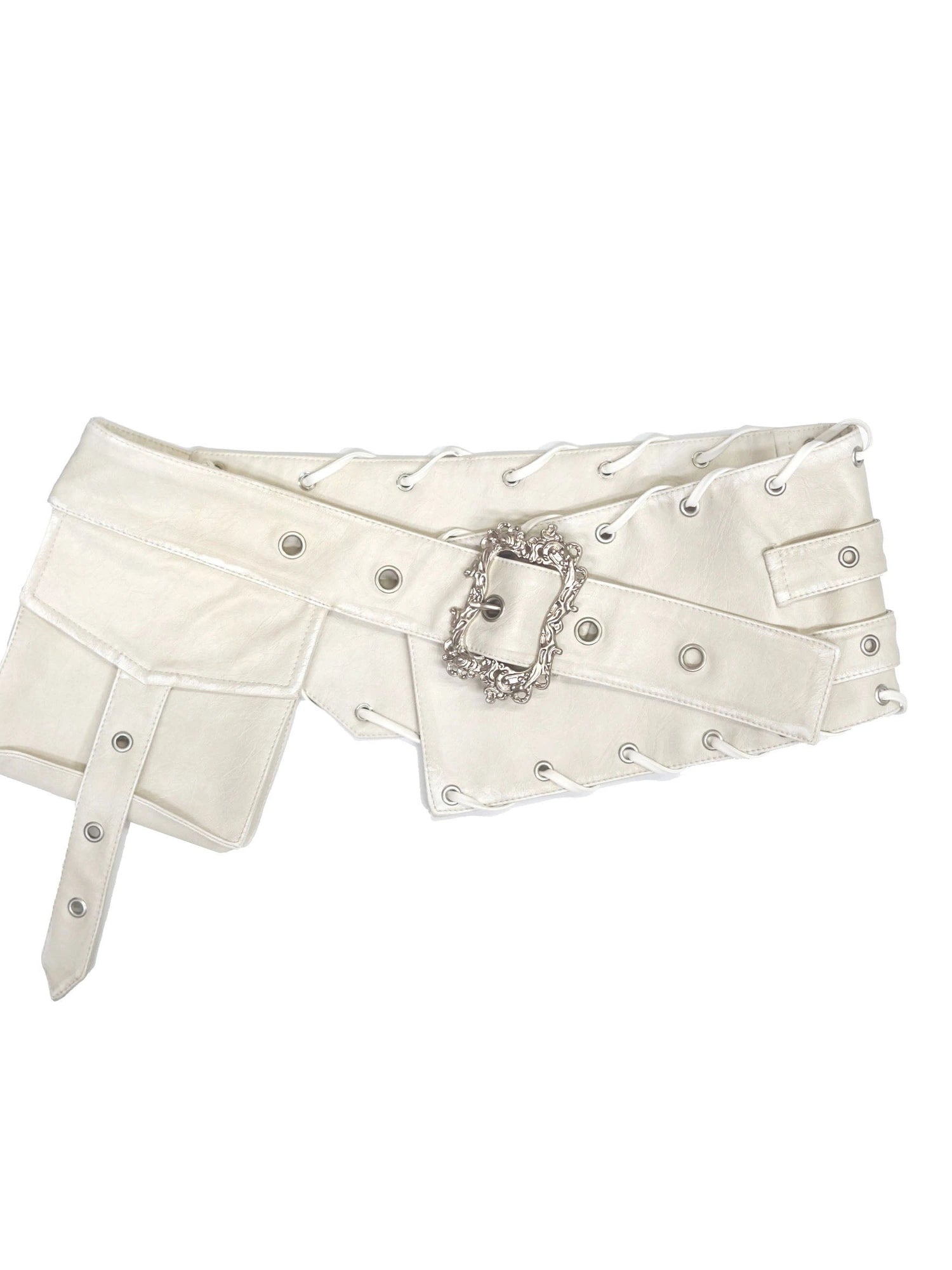 Sea Witch Poetry Corset Belt with Vintage Buckle