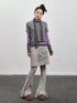 Achihara Spider Studded Short Sleeve Open Front Cardigan