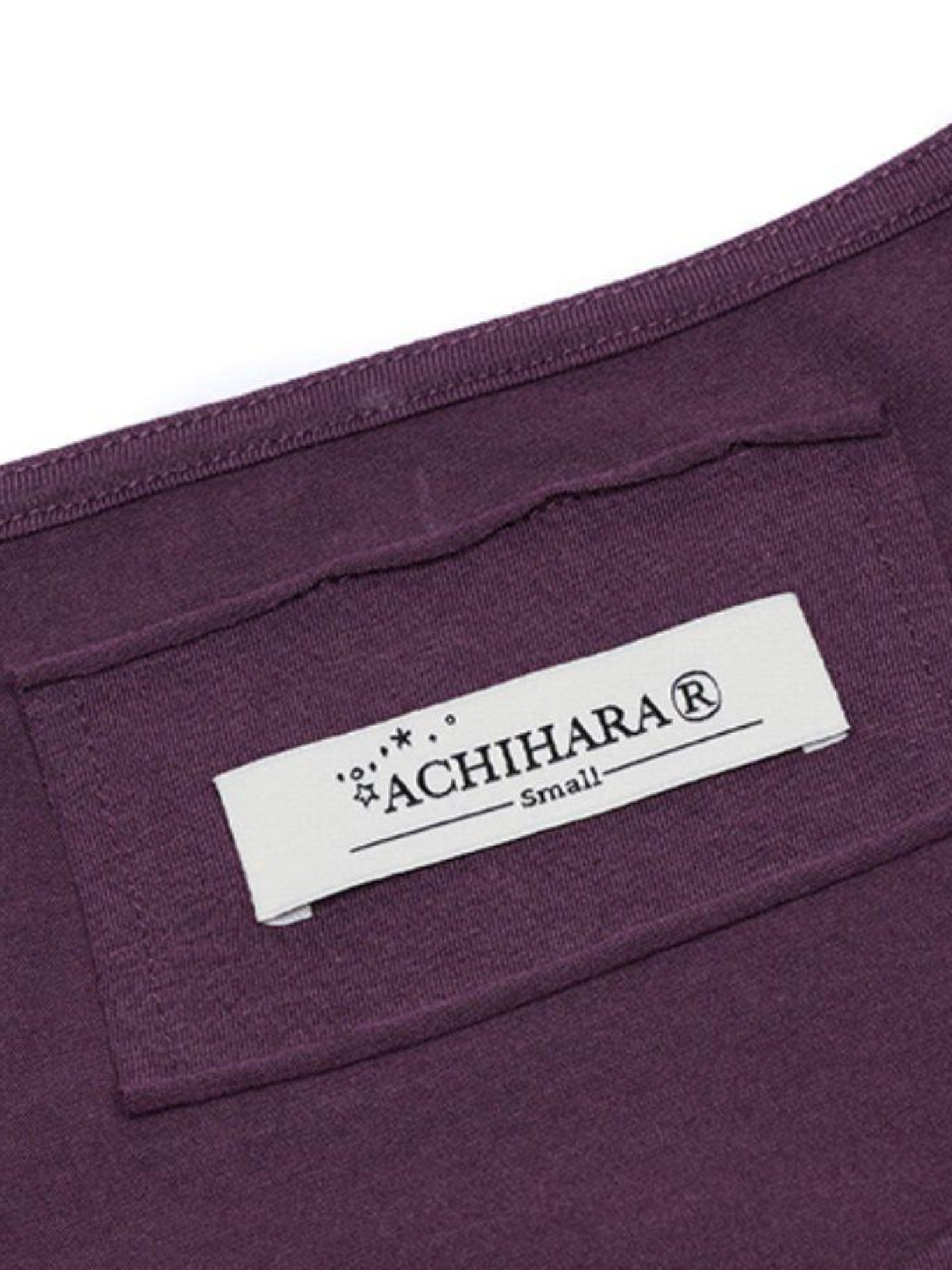 Achihara Romantic Print Modal Cotton Stretch Knit T-Shirt