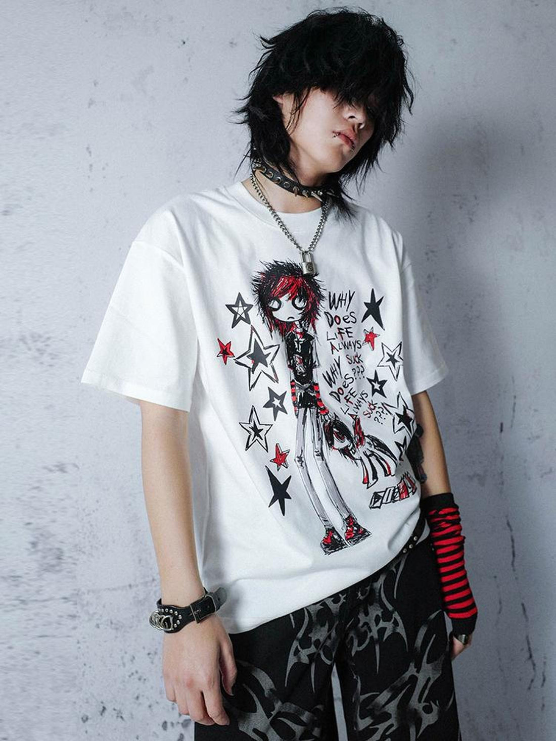 Rs by RebelSeed Animal Heat Transfer Print Drop Shoulder Women&