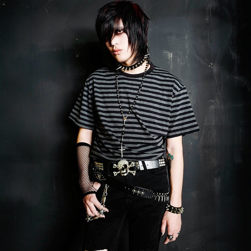 Rs_by_RebelSeed_Black_Gray_Stripe_Emo_Punk_Drop_Shoulder_Women&