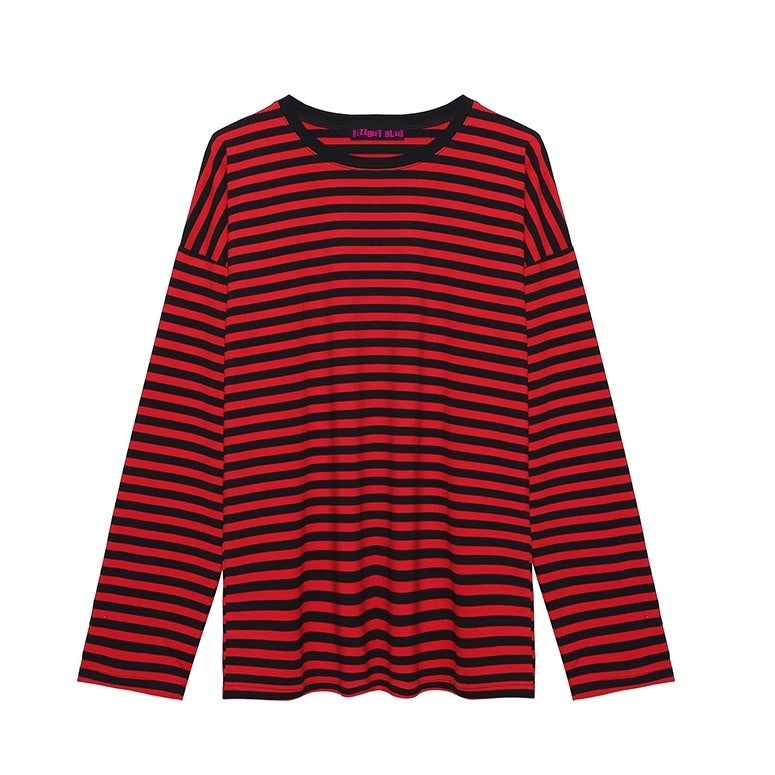 Rs_by_RebelSeed_Black_Red_Abstract_Stripe_Drop_Shoulder_Women&