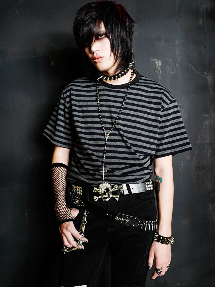 Rs_by_RebelSeed_Black_Red_Striped_Abstract_Drop_Shoulder_Punk_Women&