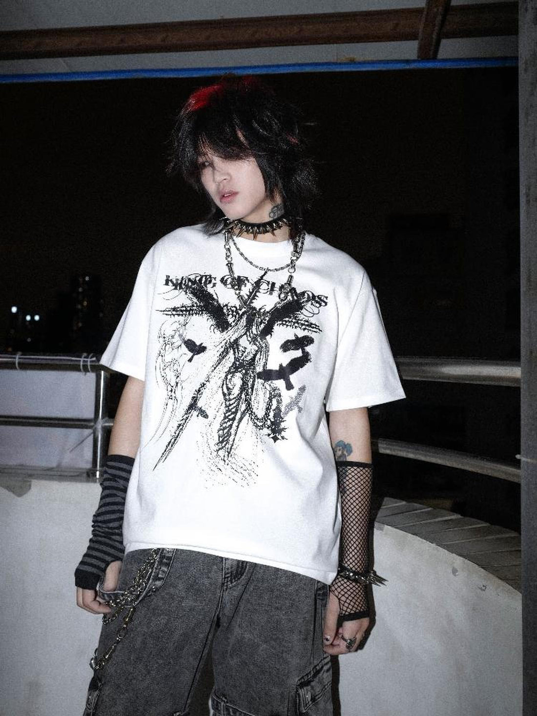 Rs by RebelSeed Dark Knight Punk Character Heat Transfer Women&