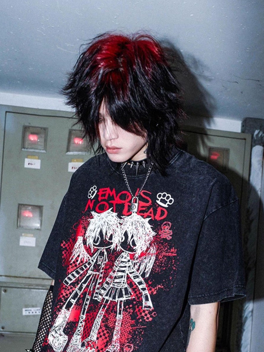 Rs by RebelSeed Distressed Punk Heat Transfer Print Women&