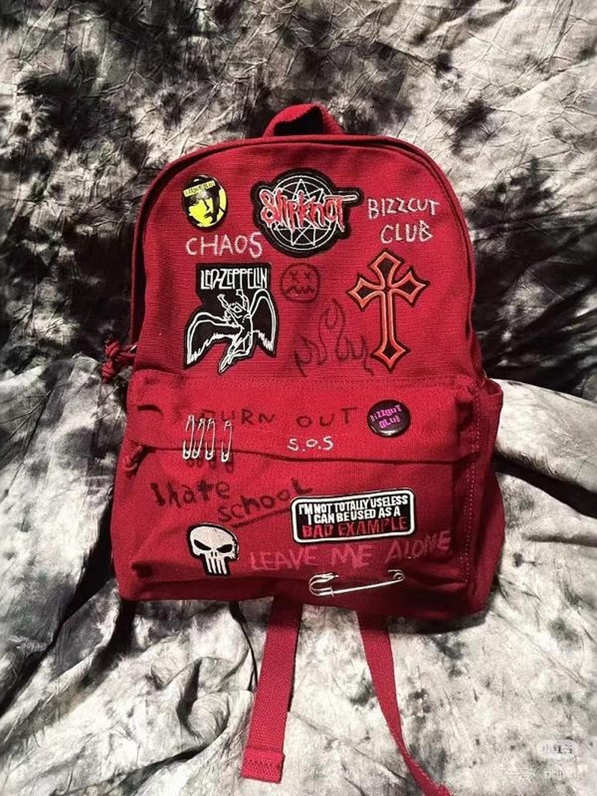 Rs by RebelSeed Punk Rebellious Campus Student Large Capacity Women&