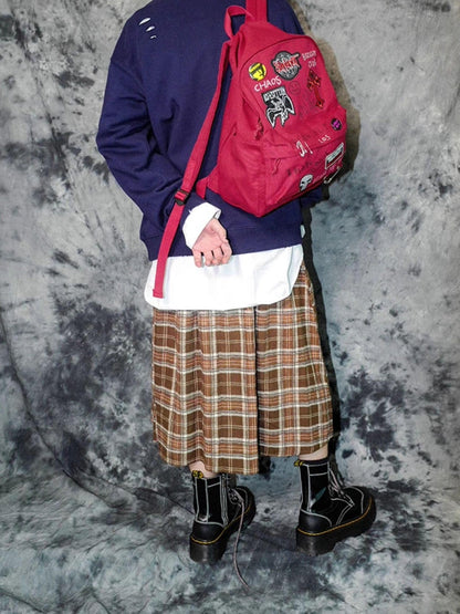 Rs by RebelSeed Punk Rebellious Campus Student Large Capacity Women&