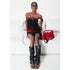 2th Desire Chunky Detachable Punk Sandals With Studded Straps And Adjustable Cuffs