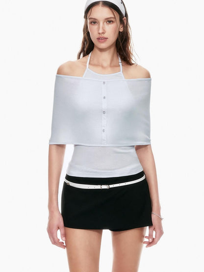 STRIKE A POSE Black A Line Low Waist Slim Fit Sporty Women&