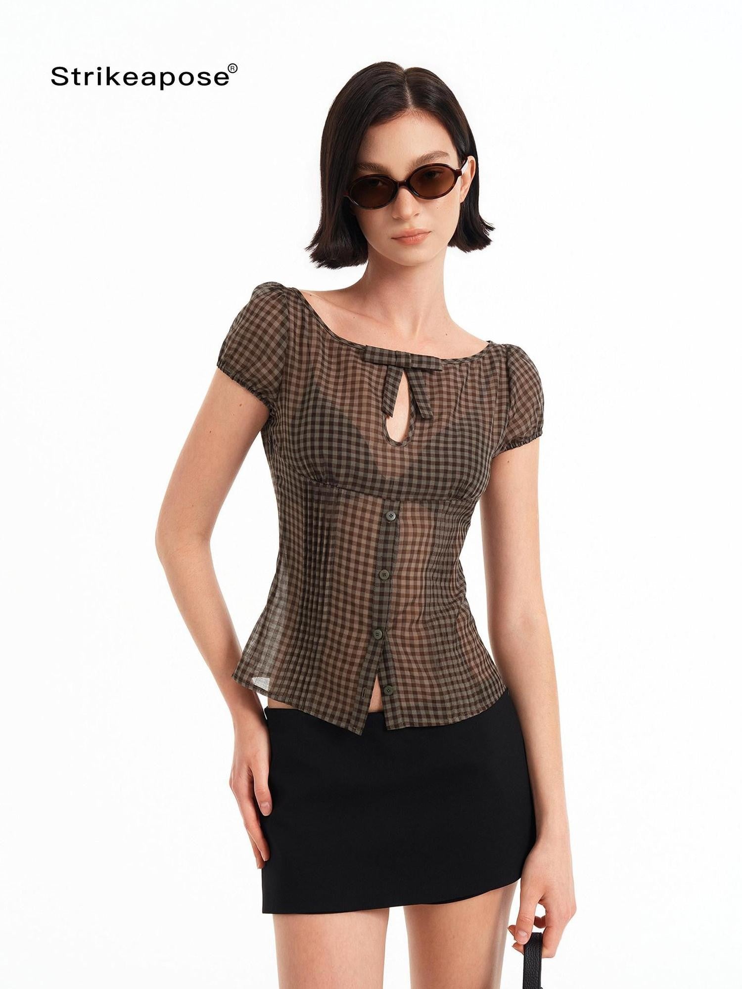 STRIKE A POSE Black A Line Low Waist Slim Fit Sporty Women&
