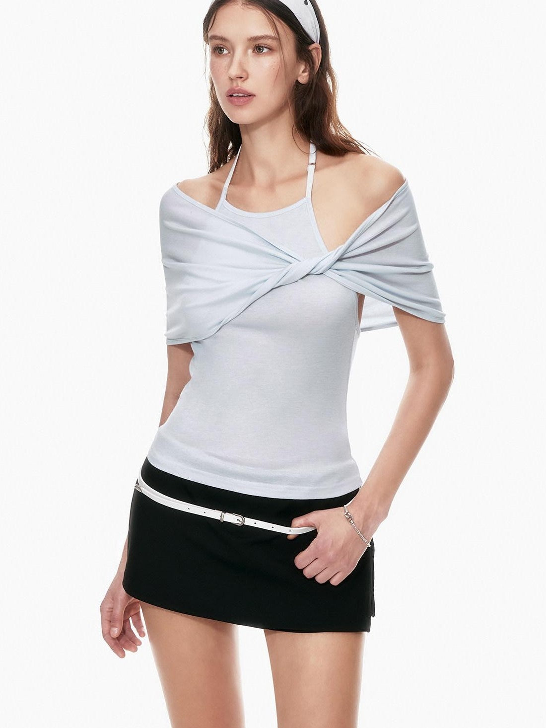 STRIKE A POSE Black A Line Low Waist Slim Fit Sporty Women&