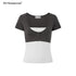 STRIKE_A_POSE_Blue_Gray_Contrast_Patchwork_Women&
