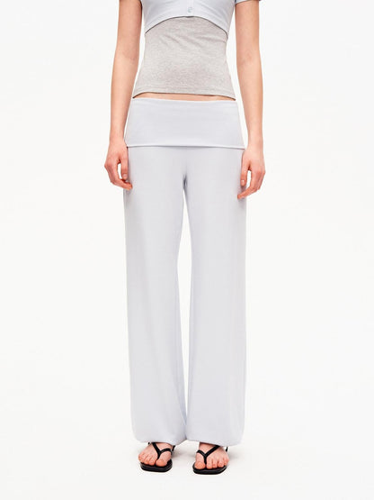 STRIKE A POSE Blue Gray Contrast Patchwork Women&