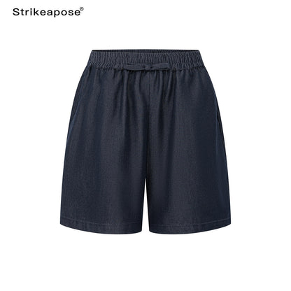 STRIKE_A_POSE_Bow_Aline_Camisole_Loose_Shorts_Women&