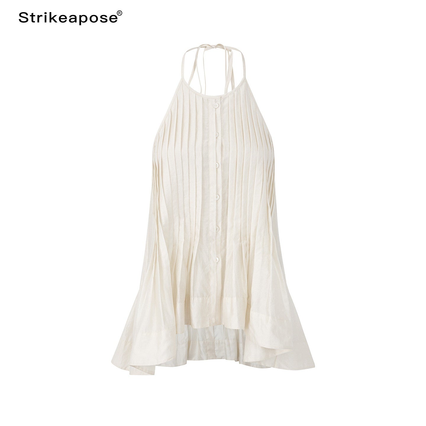 STRIKE_A_POSE_Breathable_Layered_Pleated_A_Line_Women&