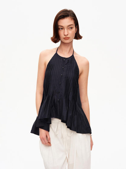 STRIKE A POSE Breathable Layered Pleated A Line Women&