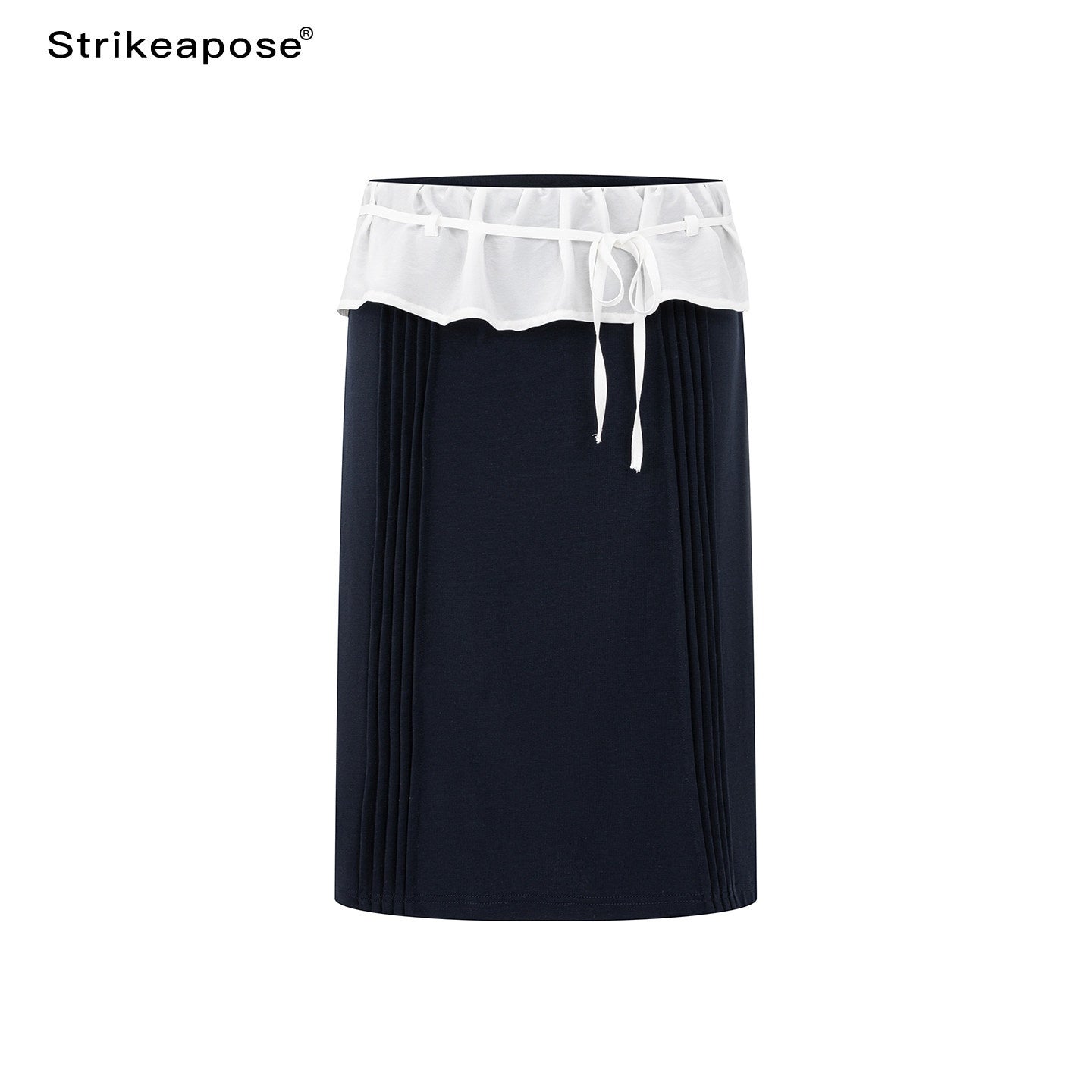 STRIKE_A_POSE_Colorblock_Cinched_Waist_Polo_Women&