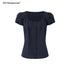 STRIKE_A_POSE_Crew_Neck_Puff_Sleeve_Tuck_Layered_Women&