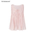 STRIKE_A_POSE_Crinkled_V-neck_Pinched_Pleat_A_Line_Loose_Lightweight_Women&