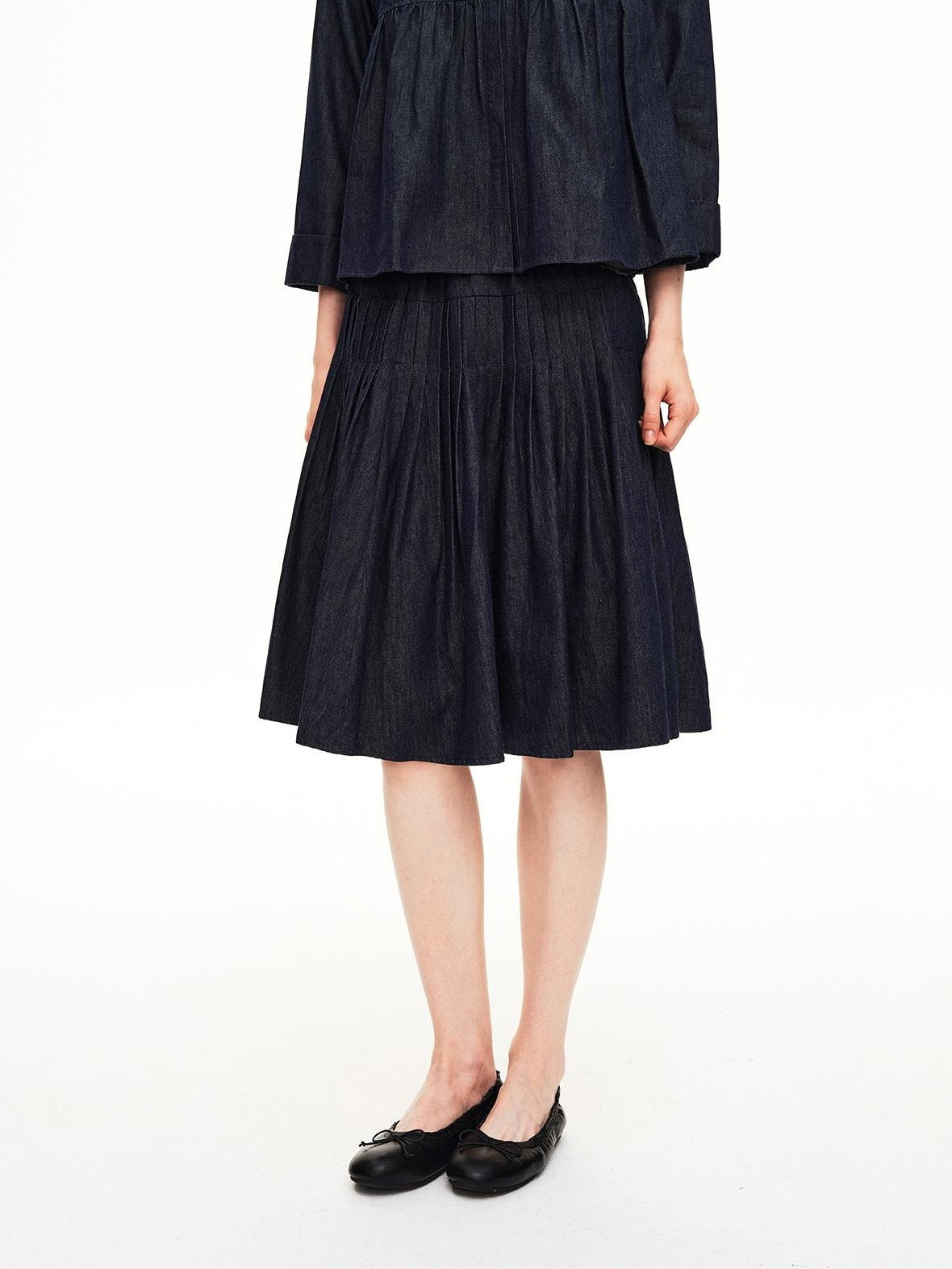 STRIKE A POSE Cropped Lapel Linen Tencel Women&