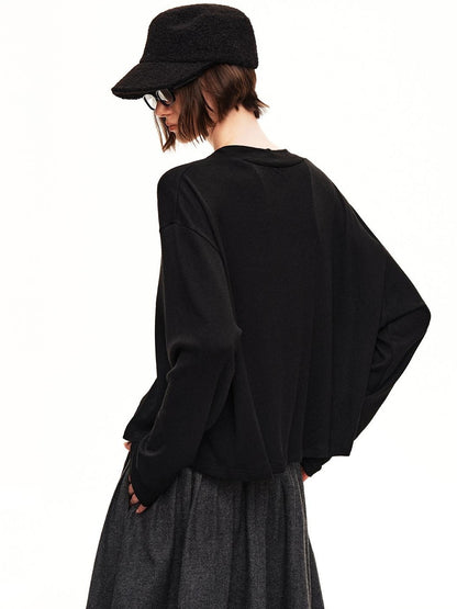 STRIKE A POSE Cross Wrap V-neck Knit Women&