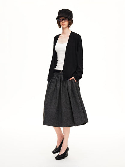 STRIKE A POSE Cross Wrap V-neck Knit Women&