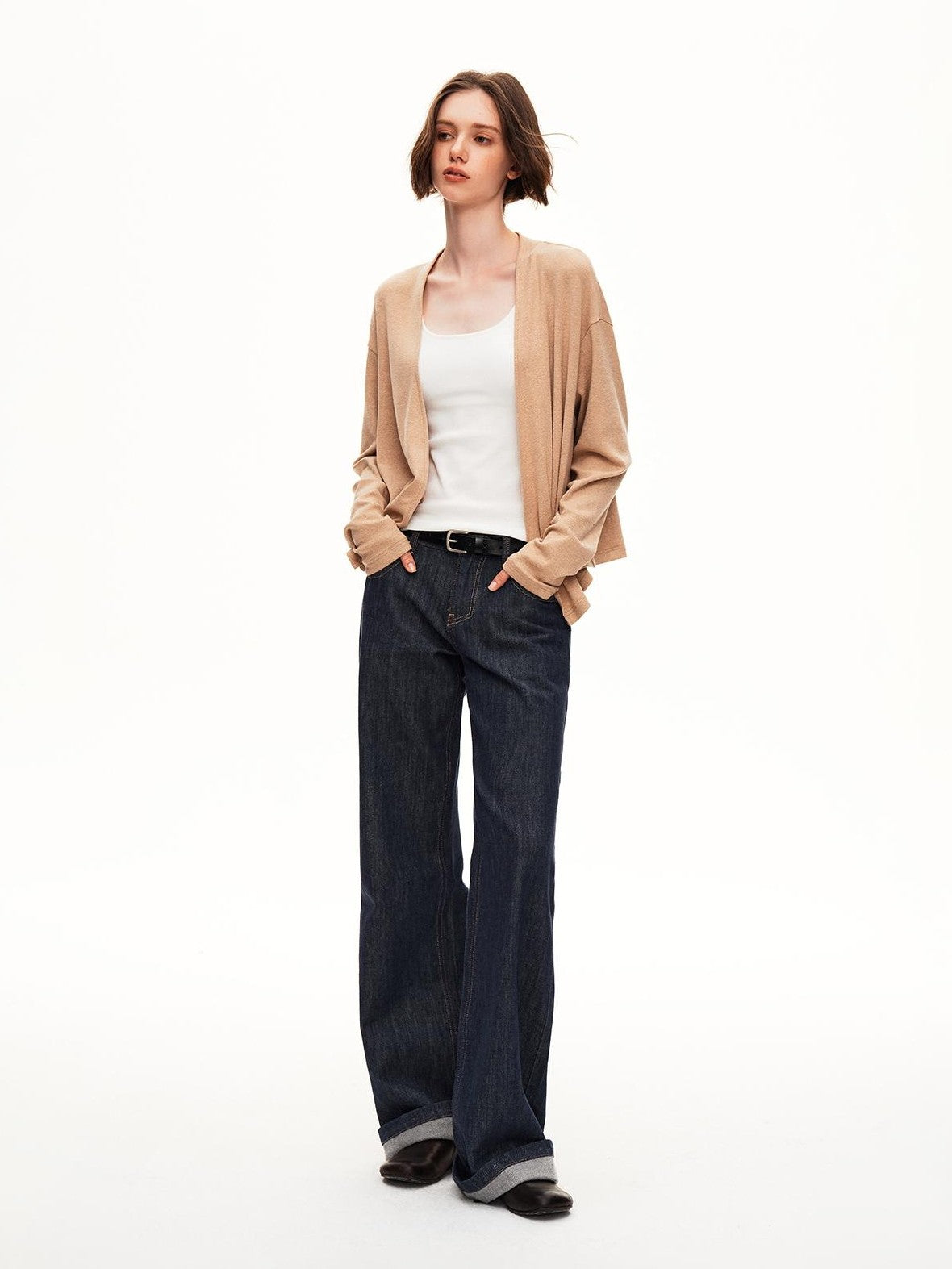 STRIKE A POSE Cross Wrap V-neck Knit Women&
