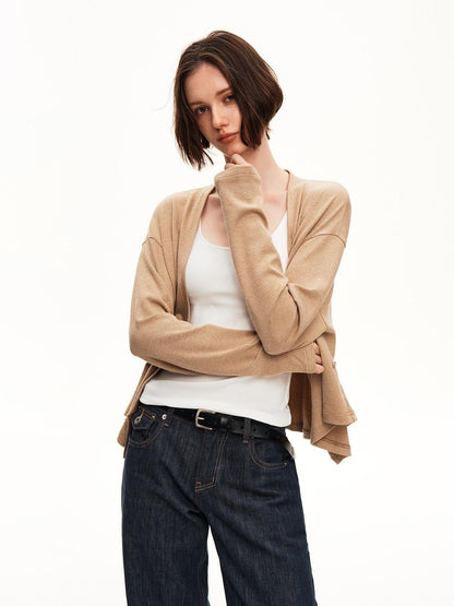 STRIKE A POSE Cross Wrap V-neck Knit Women&