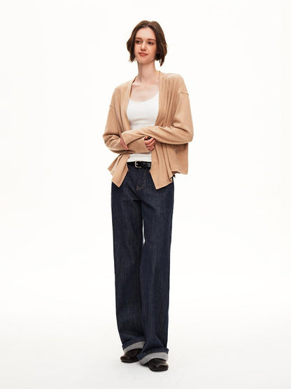 STRIKE A POSE Cross Wrap V-neck Knit Women&